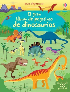 EL GRAN ALBUM DE PEGATINAS DE DINOSAURIOS