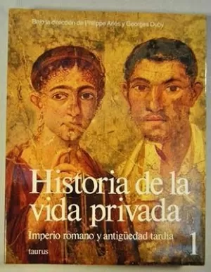 HISTORIA DE LA VIDA PRIVADA  8 TOMOS