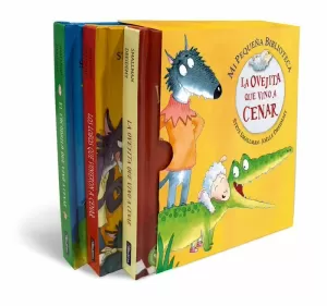 MI PEQUEÑA BIBLIOTECA (LA OVEJITA QUE VINO A CENAR. LIBRO JUGUETE)