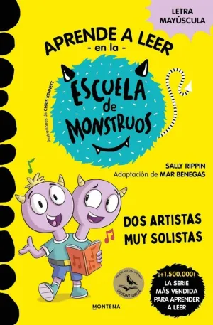 APRENDE A LEER ESCUELA MONSTRUOS 24 DOS ARTISTAS M